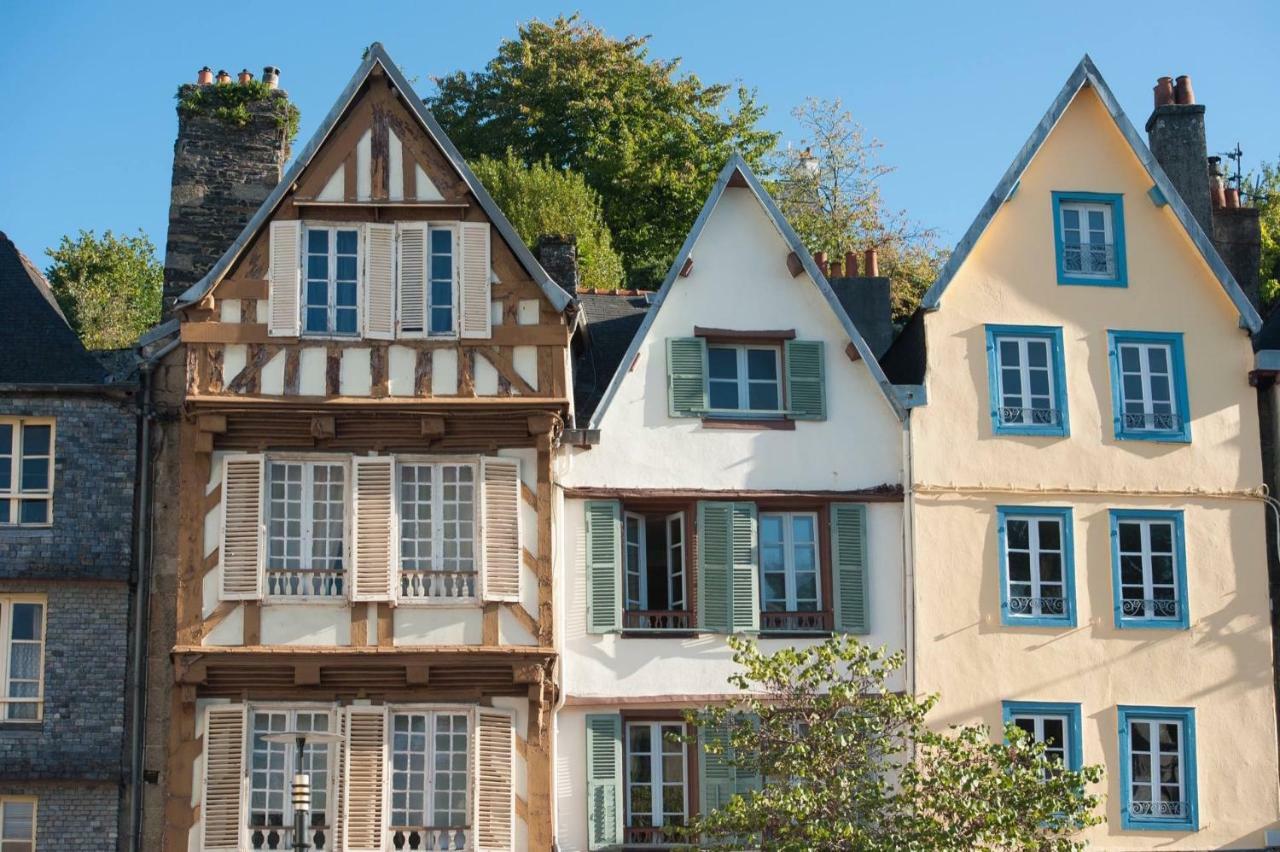 Ferienwohnung Joli Studio Renove Centre Historique Morlaix Exterior foto